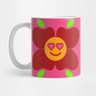 Valentine Orange Apple Flower Mug